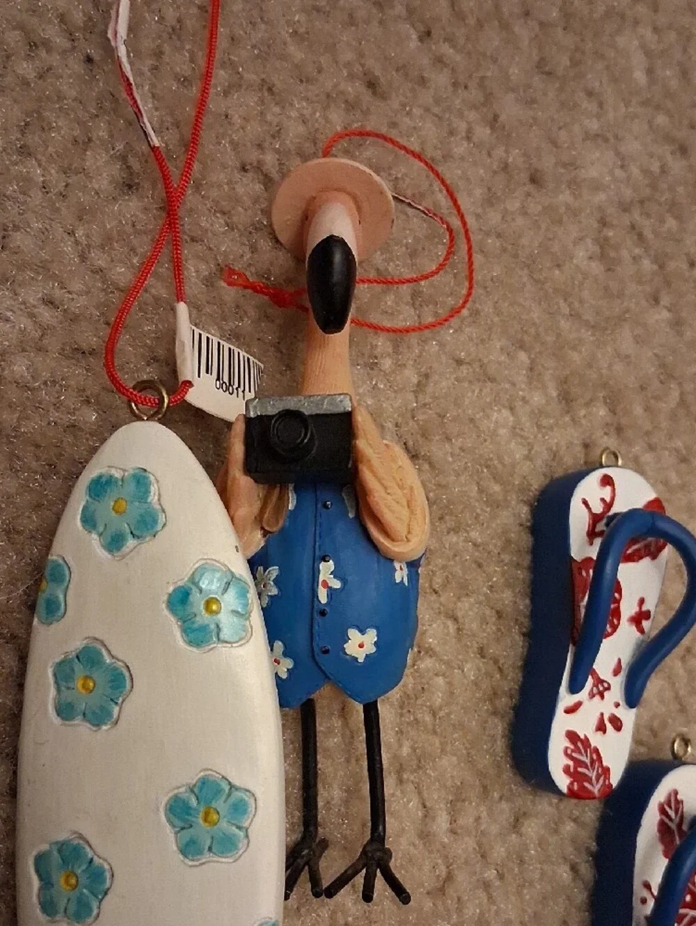 Beach Christmas Ornaments